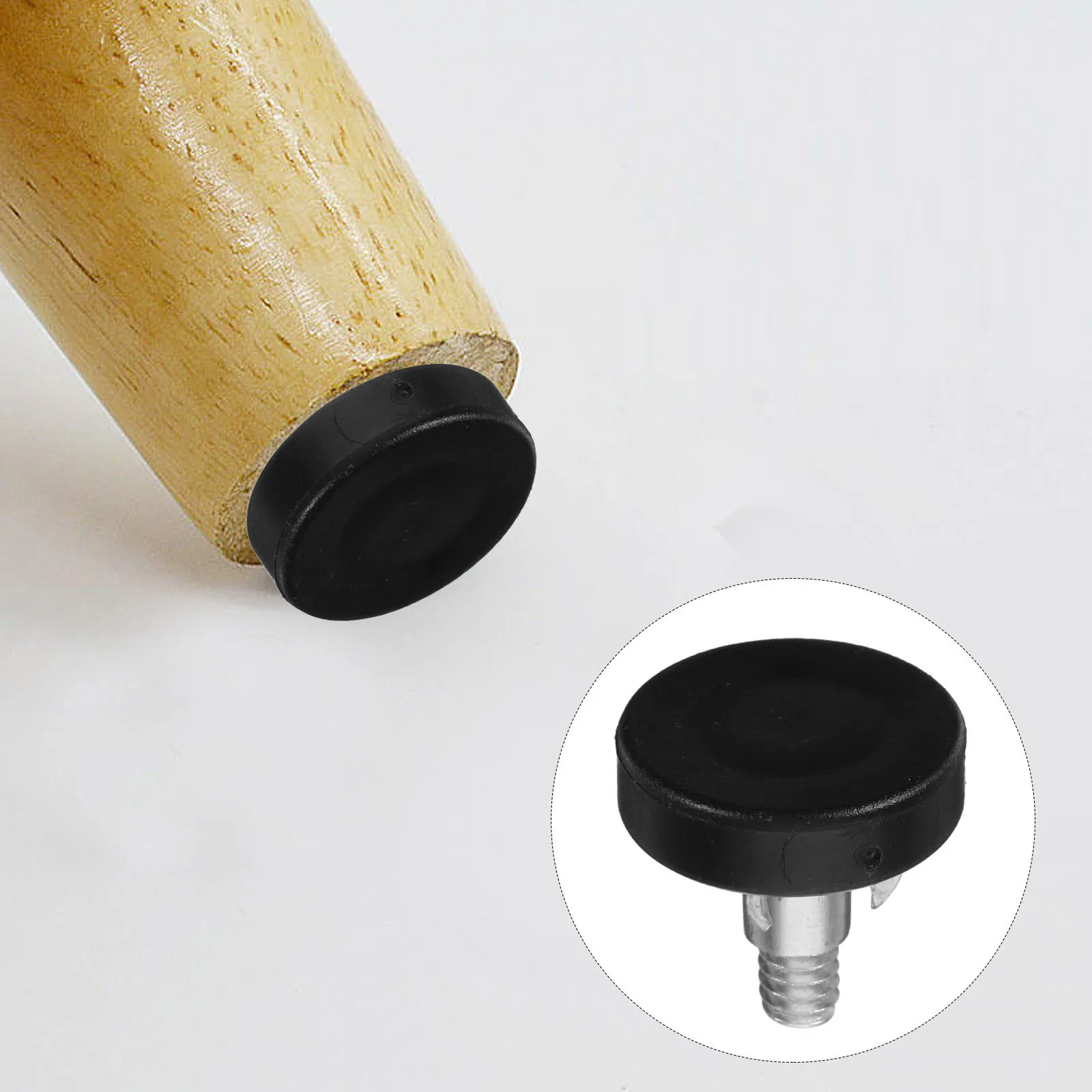 

20Pcs Adjustable Furniture Feet Threaded Leveling Pads for Tables Chairs Shelving Units Antiwobble Office