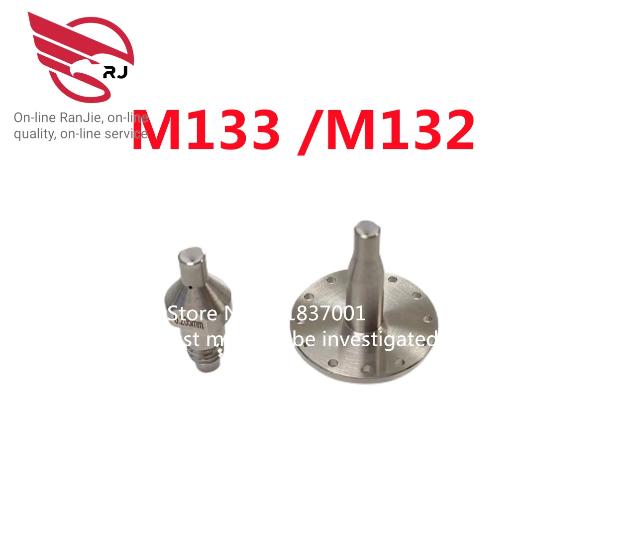 Upper and lower diamond guide M132/M133, diamond guide wire for Mitsubishi-dwc Sopau EDM Machine