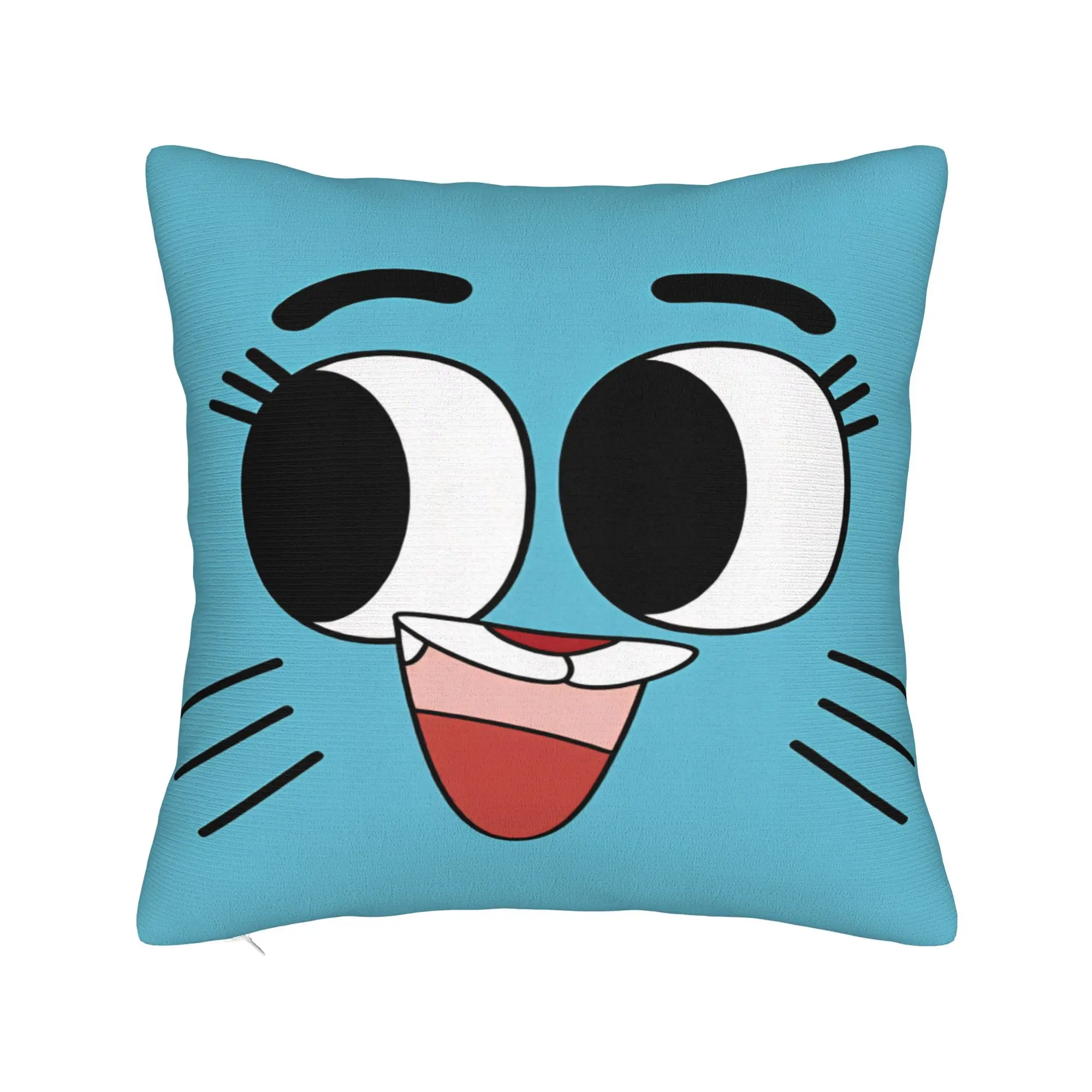 Gumball Gum Ball Watterson Amazing Cartoon Pillow Case Soft Pillow Cover Retro Trendy Cushion Cover For Wedding Party Home Decor