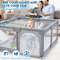 Baby Fence Baby Playground Bed Baby Park Children Playground Square Baby Playpen Toddler baby games park