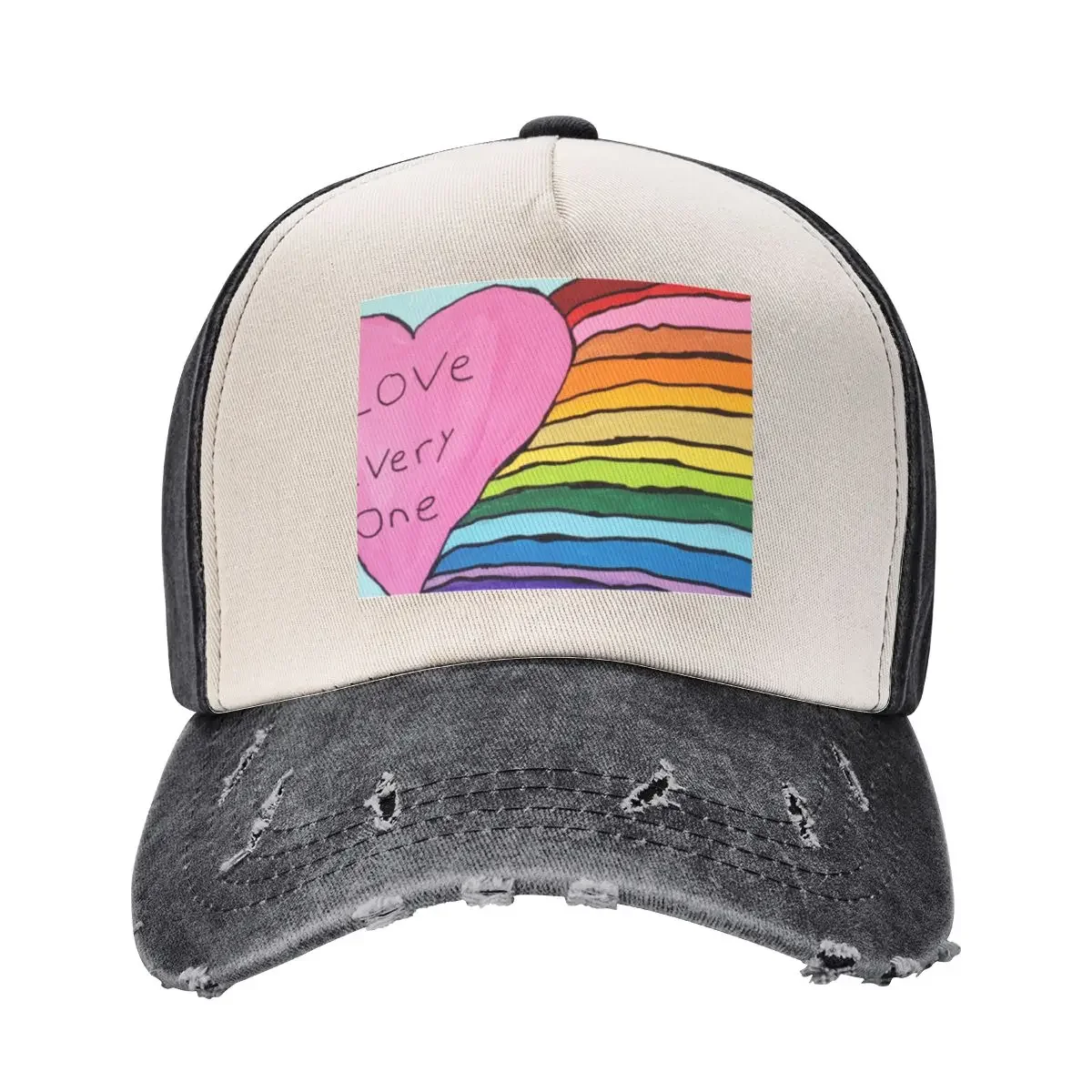 Katie love flow Baseball Cap birthday Horse Hat Big Size Hat Golf Hat Man Baseball For Men Women's