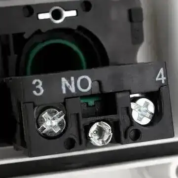 660V 10A One Green Button Momentary Reset ABS Waterproof Plastic Box Push Button Switch For Gate Opener