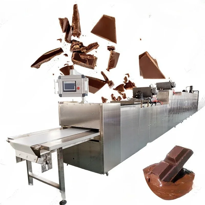 لإنتاج آلة رسب الشوكولاتة قطرة الشوكولاتة ونفق التبريد