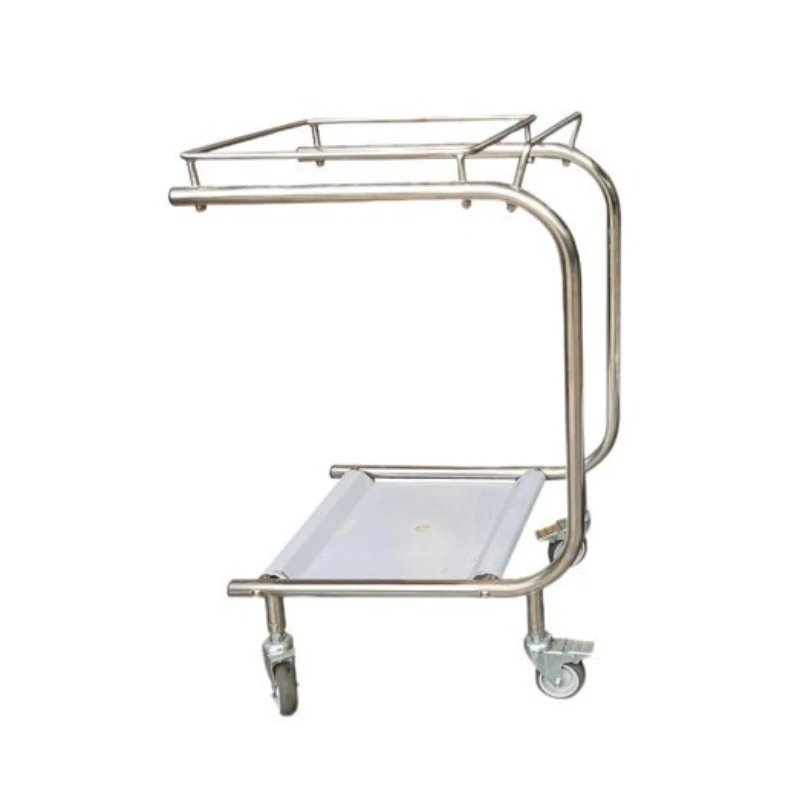 

Stainless steel open garbage truck medical hotel dirt collection truck large capacity thickened anti-sound mobile garbage truck