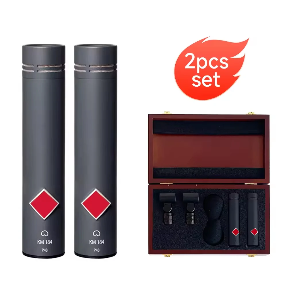 

Маленький кардиоидный конденсаторный микрофон KM 184, для профессиональной студийной записи, акустических инструментов и вокала