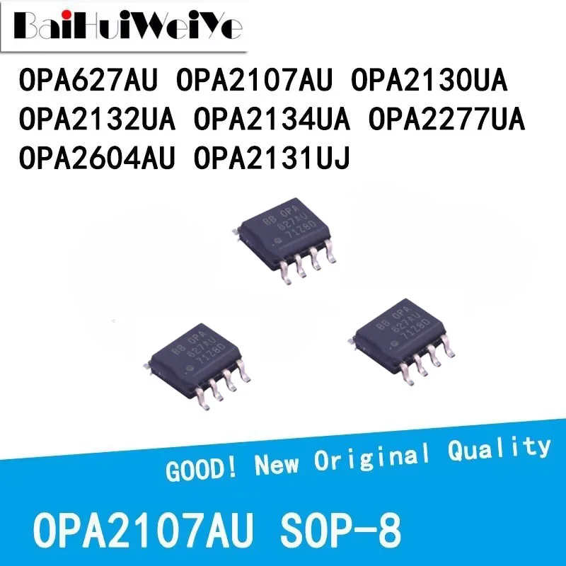 

5PCS/LOT OPA627AU OPA2107AU OPA2130UA OPA2132UA OPA2134UA OPA2277UA OPA2604AU OPA2131UJ SMD SOP-8 New Good Quality Chipset