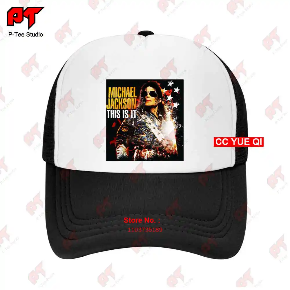 Michael Jackson Reprint Baseball Caps Truck Cap 6Y2E