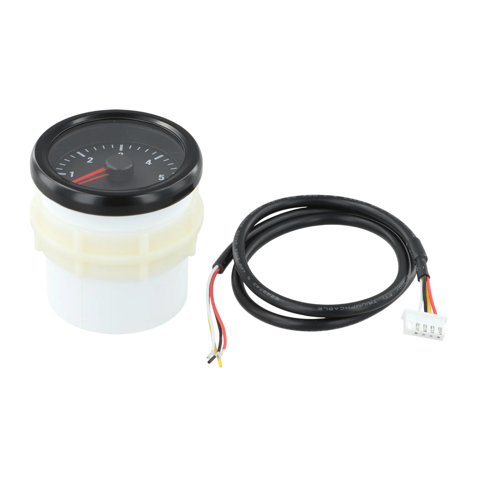 

Electrical Meter Diesel Engine Gauge Black Electrical Dashboard Meter Tool Diesel Engine High Performance Indicator
