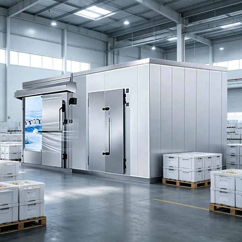 Walk In Freezer Cold Chain Storage Solution with Smart Control System for Commercial Applications Customized