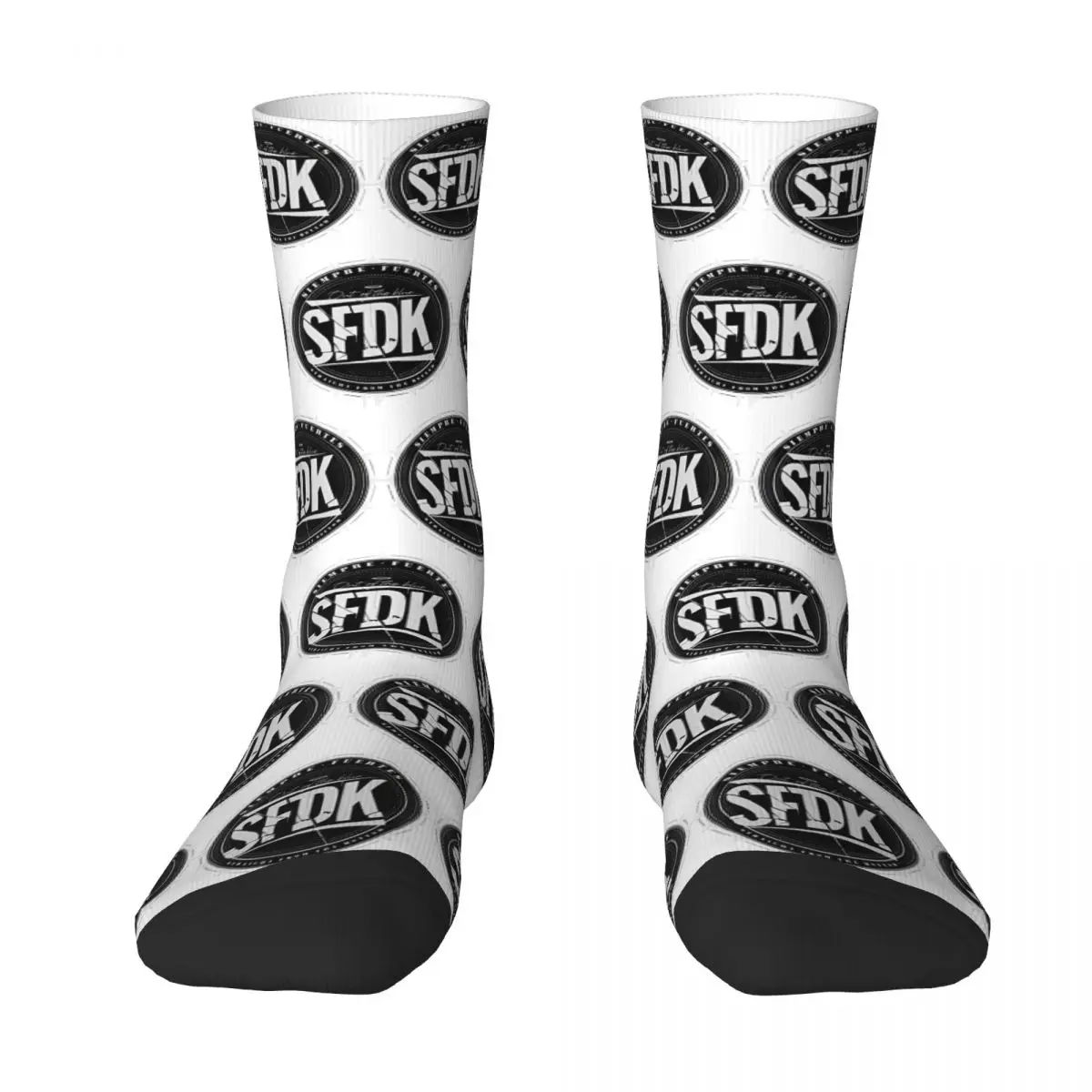 SFDK Socks Hip Hop Music Group Kawaii Stockings Spring Anti-Slip Unisex Men Socks High Quality Graphic Running Socks