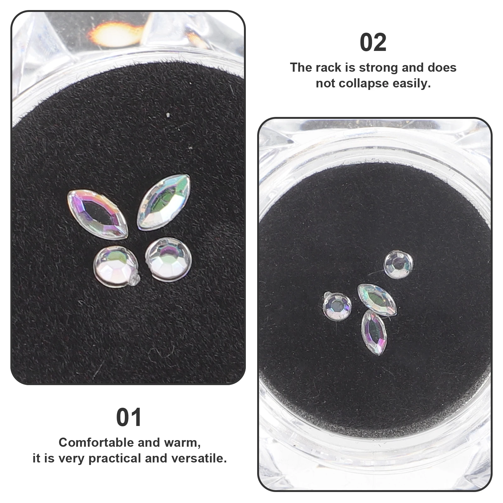 

1Set DIY Teeth Diamonds Rhinestone Decorations Unique Tooth Jewelry for Women Special Occasions Birthday Wedding Prom