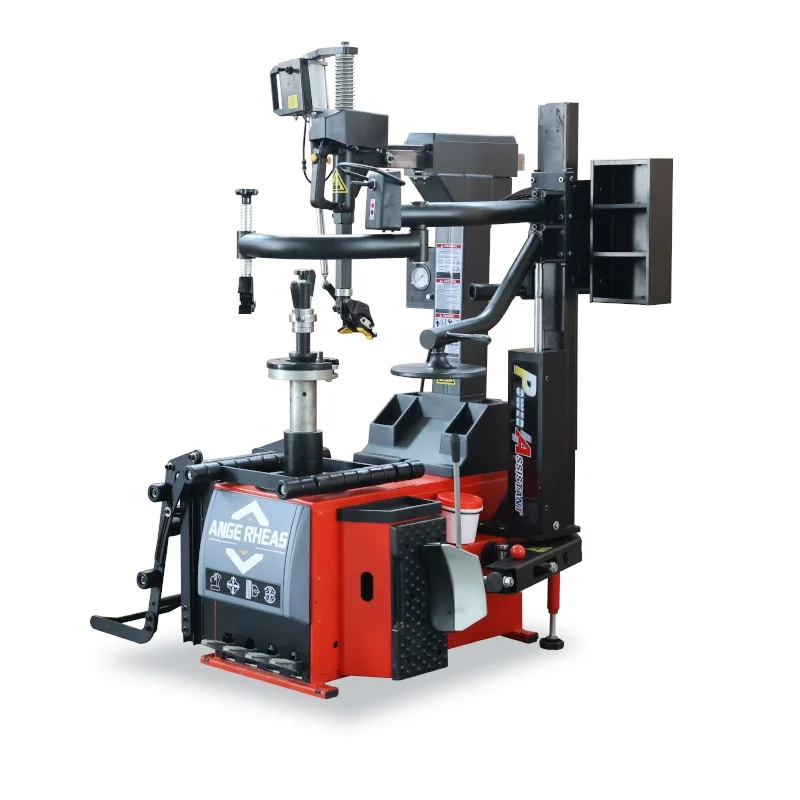 

28-inch Fully Automatic Car Tire Changer With Dual Auxiliary Arms And No Hammering Required.