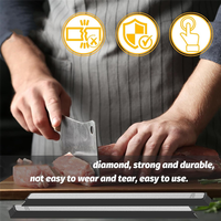 【Flash Deal】6 PCS Plates Kit Diamond Knife Sharpening Stones Set For XARILK Type Sharpeners 180# 400# 800# 1500# 2000# 3000#