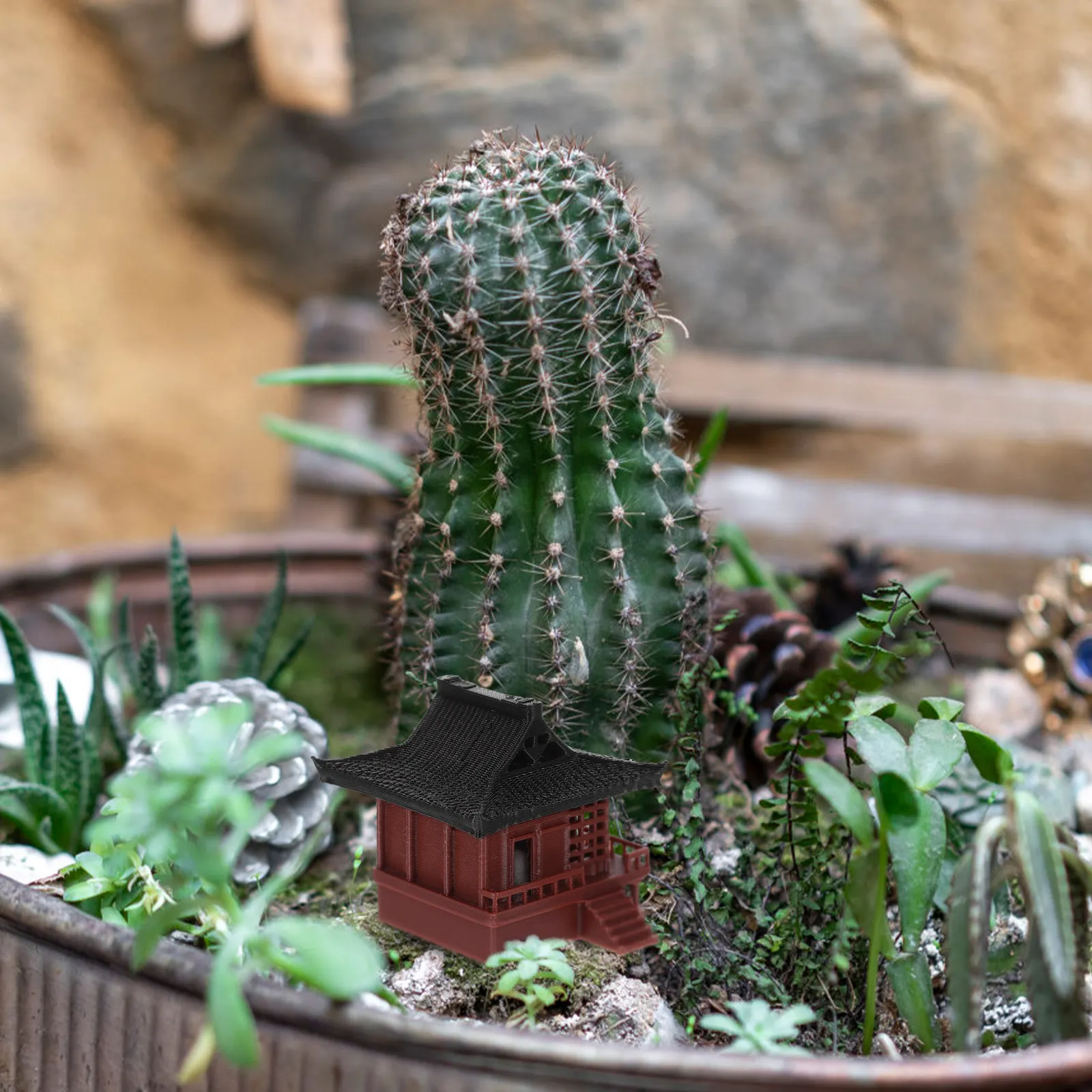 Miniatuur Chinees Stijl Pavilj - Bonsai Garden With Sand recensie en prijs