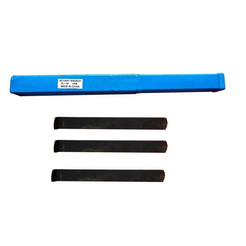 18mm E Push-Type Keyway Broach Metric Sized HSS Broach Cutting Tool knife with Shim for CNC Machine