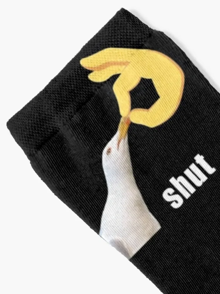 Shut Seagull meme Socks Running Children's sport warm winter Men Socks Women's