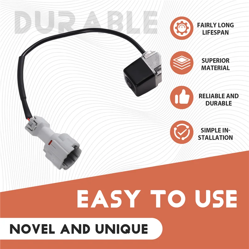 Автомобильная камера заднего вида 95760-A1200, помощь при заднем ходе для Hyundai Santa Fe 95760A1200