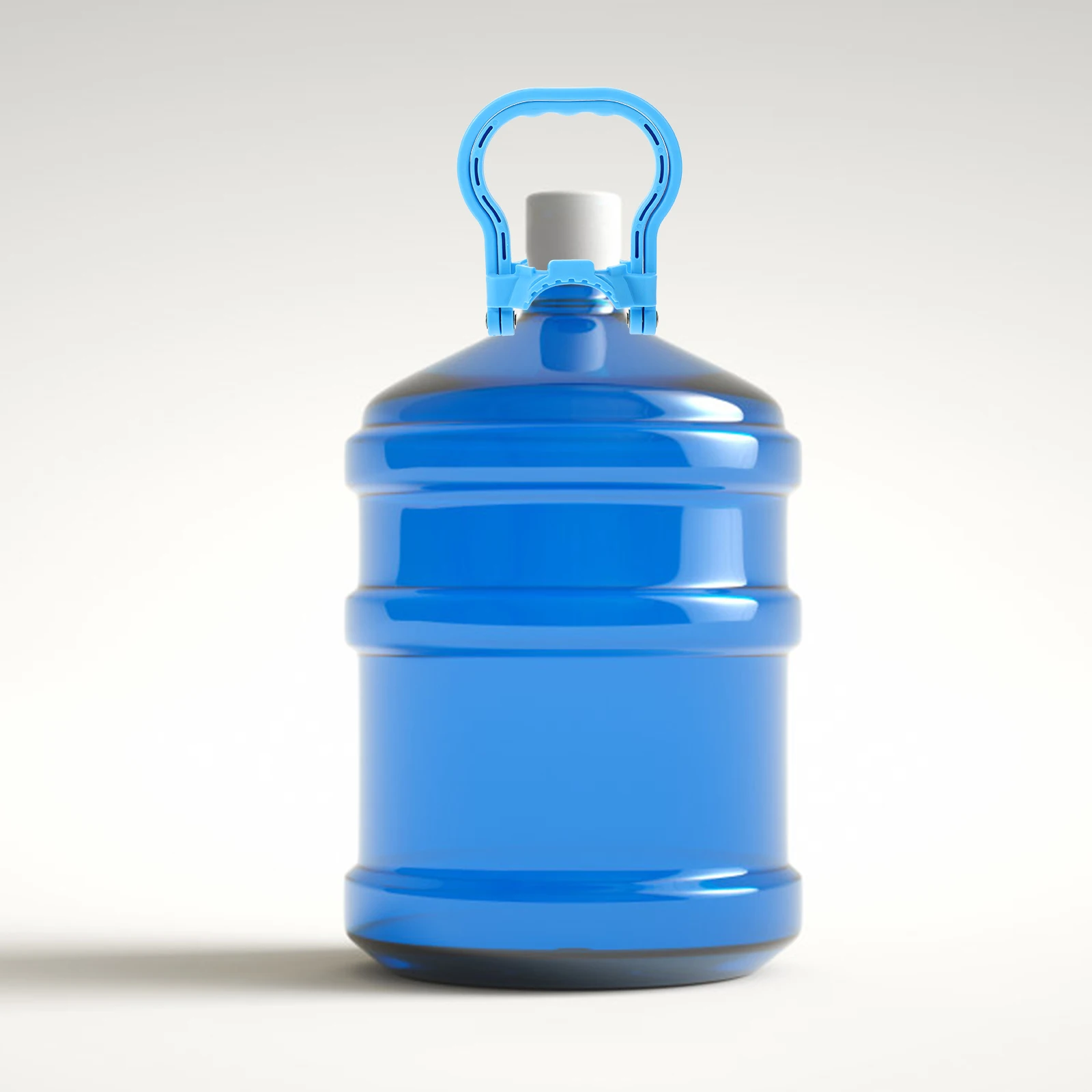 

1pc Ergonomic Water Bottle Lifter Heavy Duty Gallon Jug Carry Handle Lightweight Plastic Portable Lifting Tool For Home
