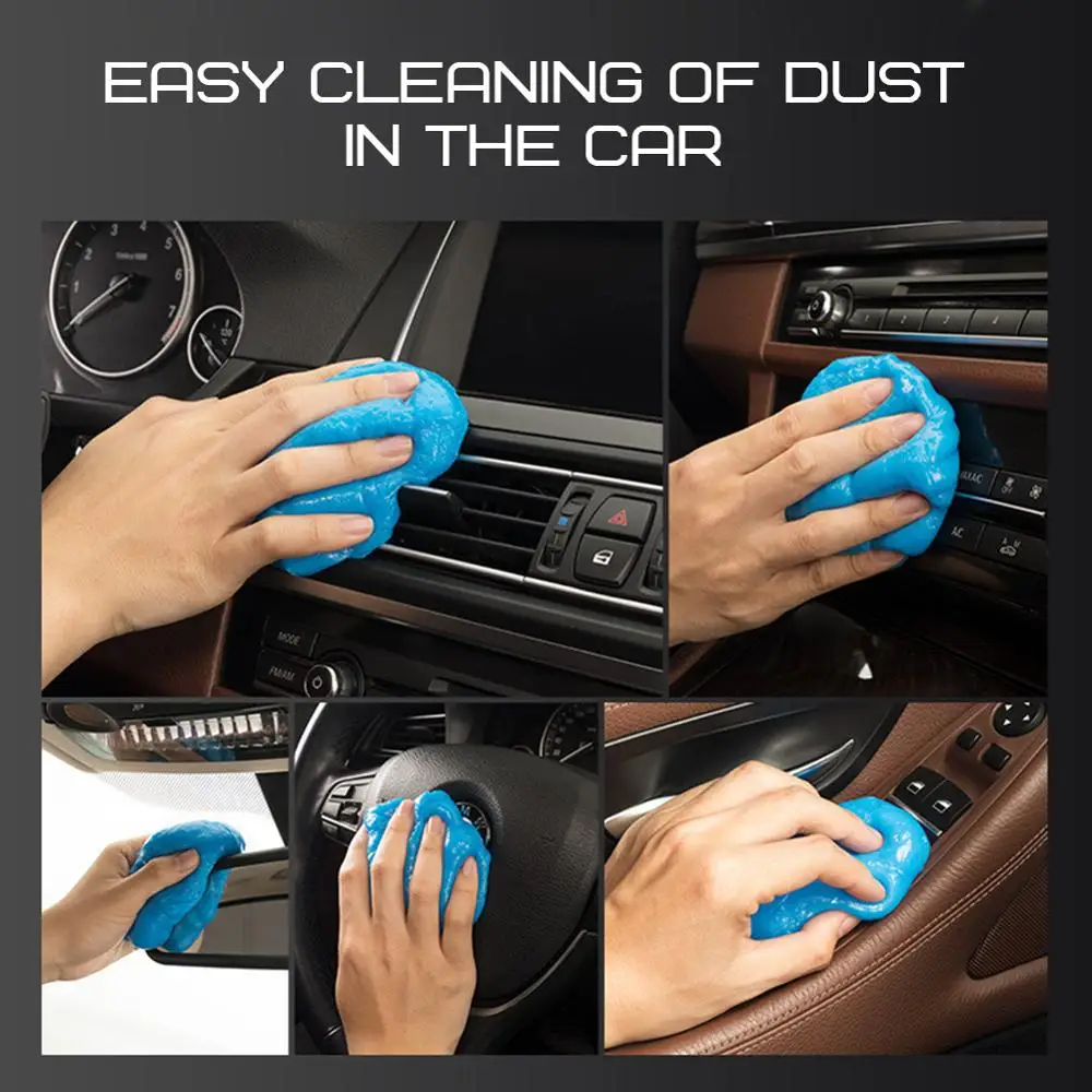 Multifunction Car Cleaning Gel Air Vent Outlet Cleaning Dashboard Laptop Car Gap Dust Dirt Magic Cleaning Tool Mud Remover