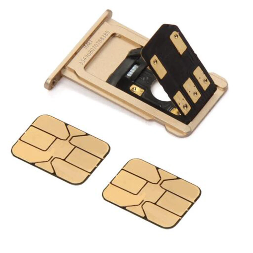 Phone Sim Card Double Adapter Convertor for 6, 7, 7Plus