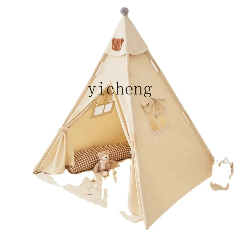 

YY Children's Tent Indoor Home Baby Princess Small House Game House Bed Separation Artifact