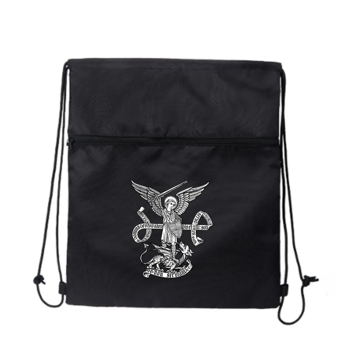 

2025 новый портативный дорожный рюкзак Angel defeating Dragon Art, легкий простой спортивный рюкзак