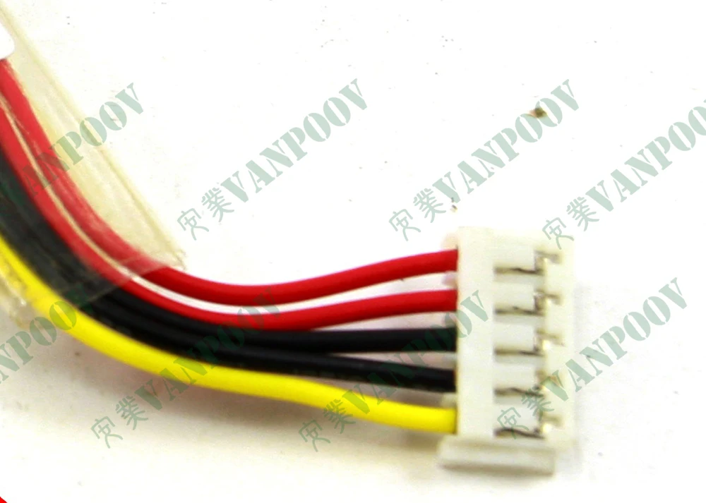 2pcs Notebook Laptop DC power jack for HP Pavilion DV2000 DV2200 DV2400 DV2500 65W Charging Socket Connector 50.4F502.002 PJ109