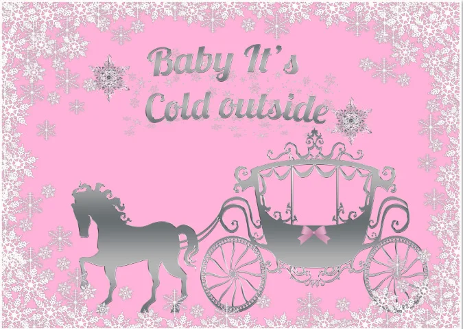 7x5ft Fairy Tale Cinderella Carriage Glitter Crystal Car Brick Wall Custom Photo Studio Background Backdrop Vinyl  220cm x 150cm