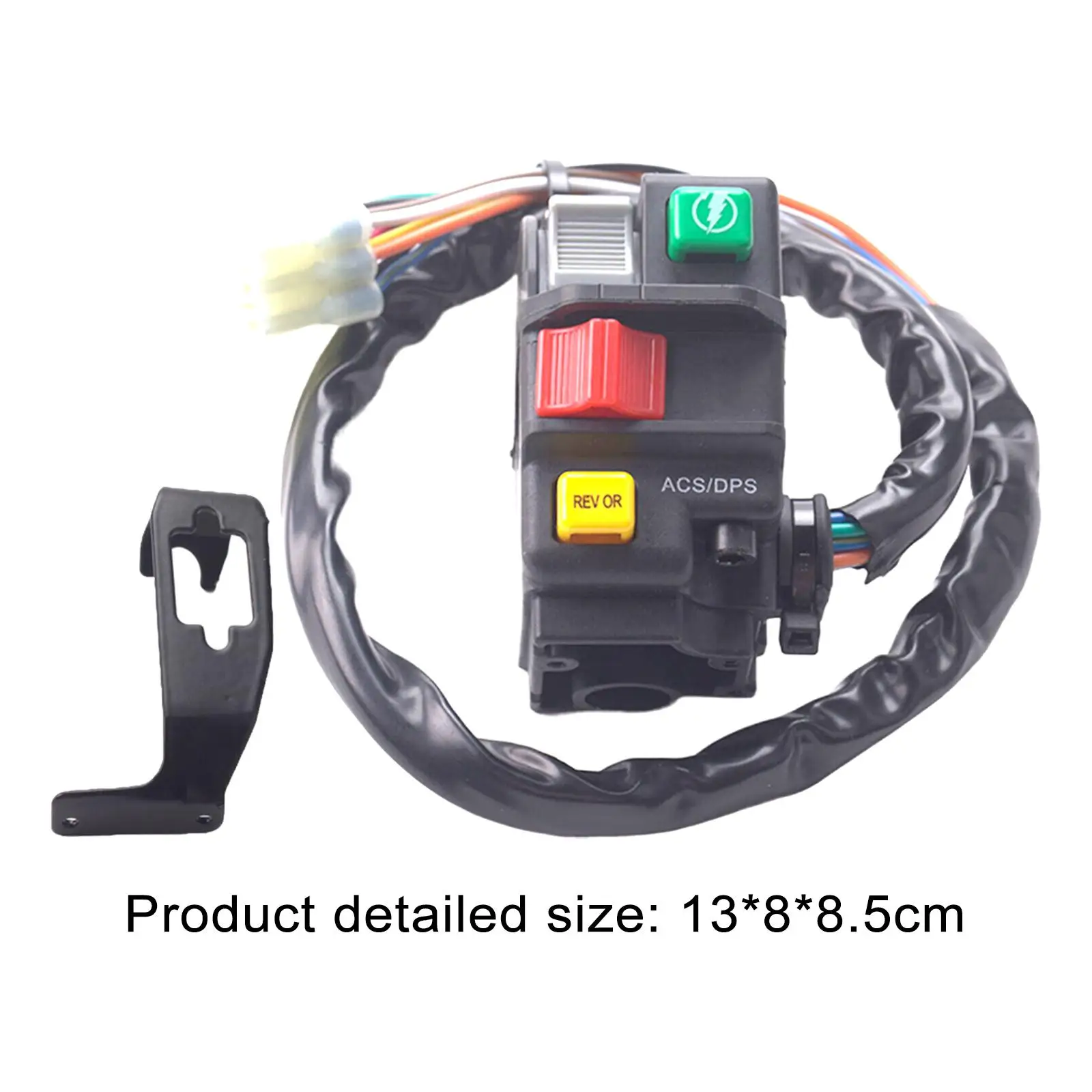 

Left Handlebar on Off Switch High Performance Engine Start Run Light Assembly for Can-am Outlander 450 500 650 800 1000 MAX 6X6