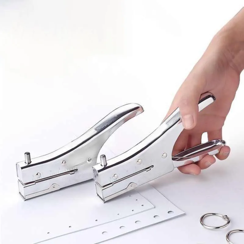 Hole Punch Handhed Art Project 3mm/6mm Paper Chipboard Punching Paper Cutter