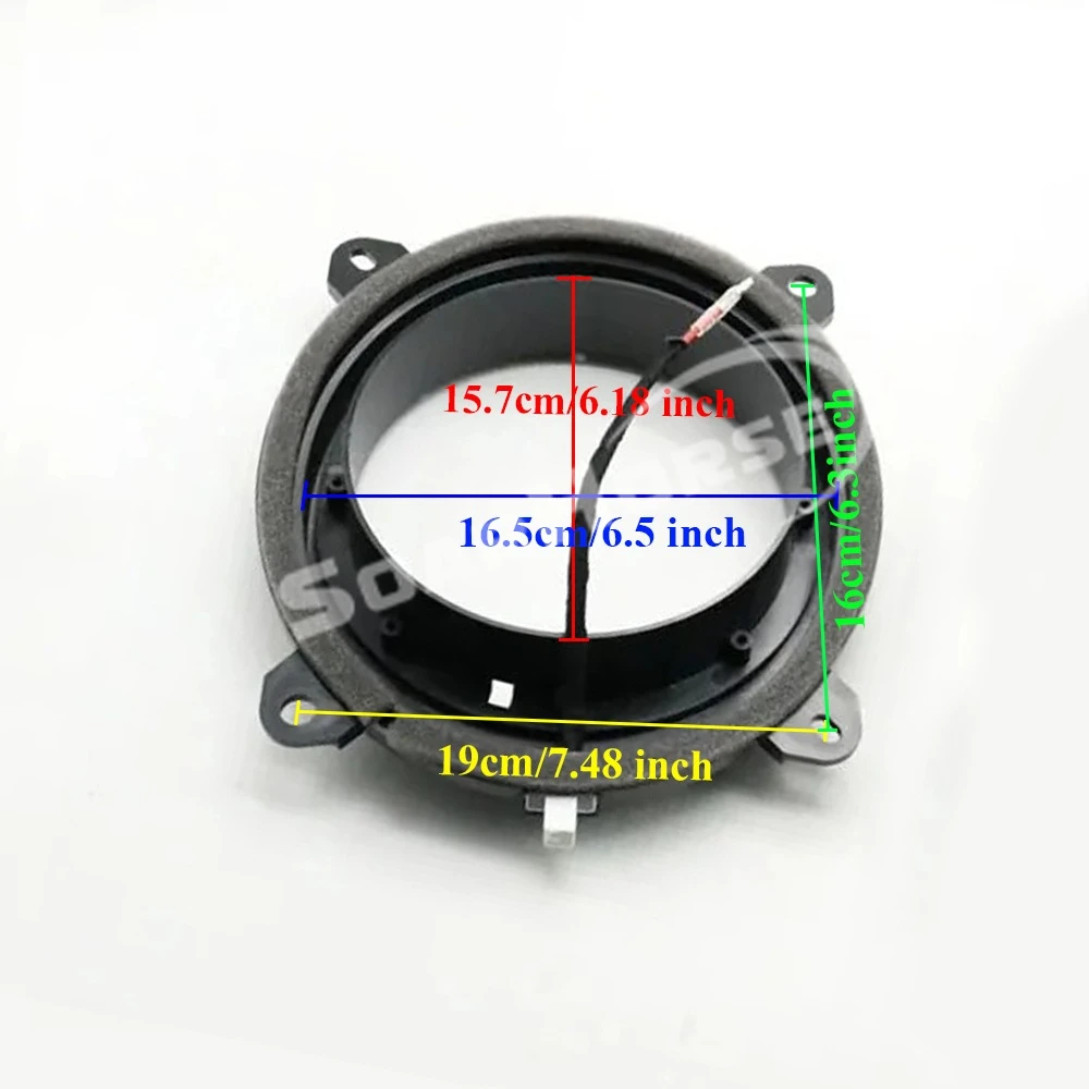 Front Rear Door Speaker Tweeter Audio Seal Shock Absorption Waterproof Mount Bracket Wire For Toyota Camry 8th XV70 2019-2021