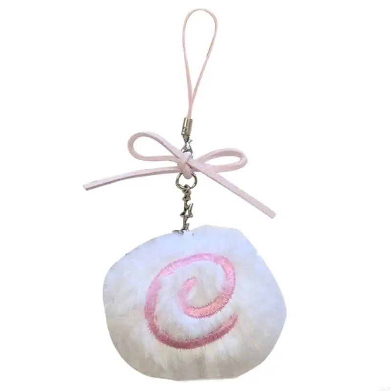

M6CC Comfortable Fish Plate Phone Pendant Hand woven Keychain Creative Bag Decoration