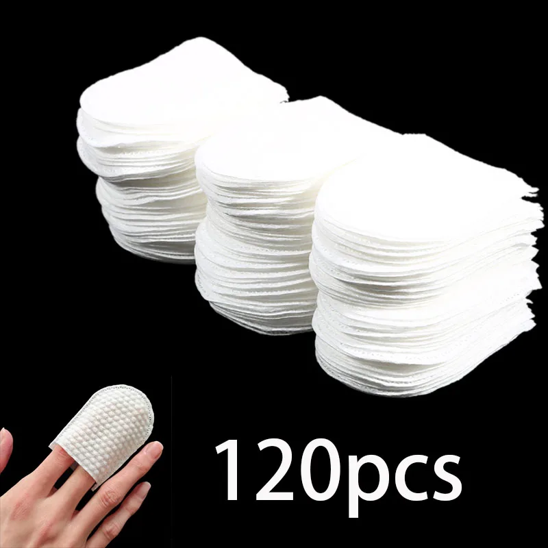 Almohadillas de algodón en forma de U para desmaquillar el rostro, almohadillas de algodón suaves para el rostro y las uñas, herramientas para quitar el maquillaje, 240/120 Uds.