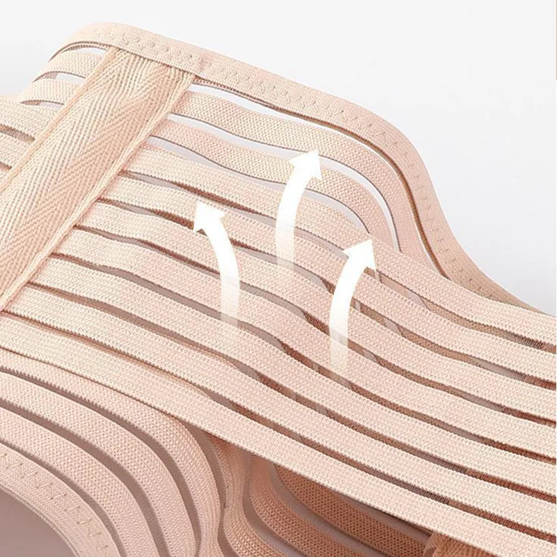 مجموعة حزام تشكيل الجسم بعد الولادة للنساء حزام التحكم في البطن مكون من ثلاثة مريحة وناعمة قابلة للتنفس لتدريب الجسم #5