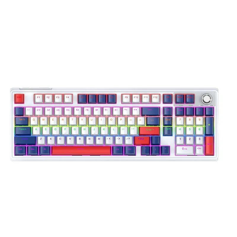 

T78 Wireless Mechanical Keyboard Three-mode Bluetooth Hot Swap Customized RGB