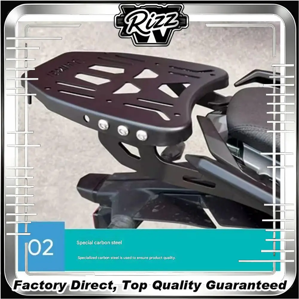 FOR 2024 KTM 390 Duke Rear Rack Modification Integrated Lightweight Design Fully Automatic Thickened Tubing Hollow Structure