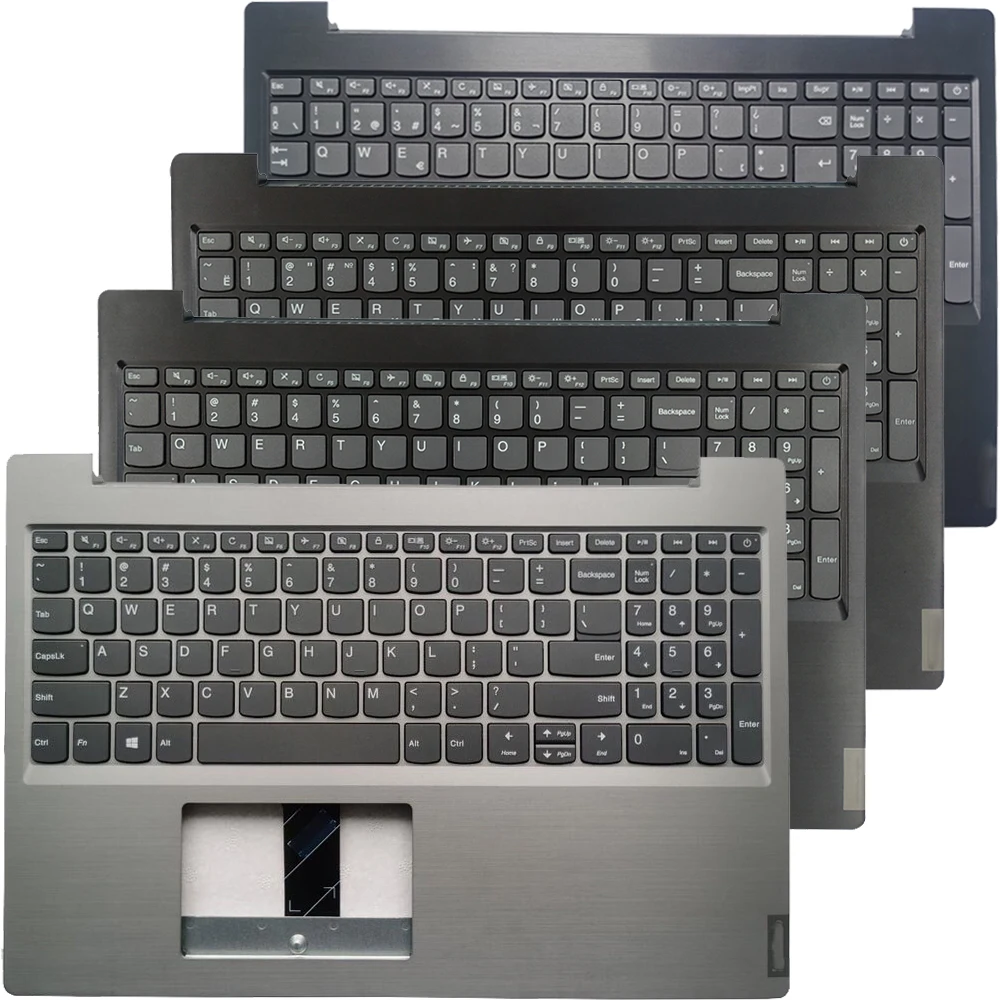 

New Case For Lenovo Ideapad L340-15 L340-15IWL L340-15API US Keyboard With Palmrest Upper Cover