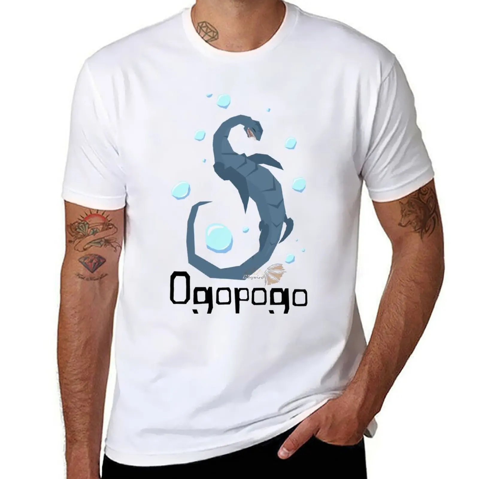 Ogopogo T-Shirt Urban Style Print T-Shirt