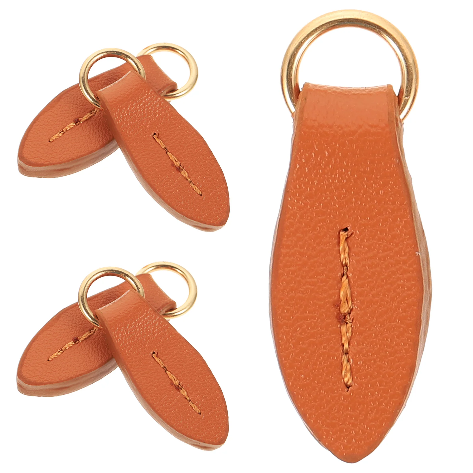 5 Pcs Zipper Pull Replacements Puller Bag Tags for Luggage Head Slides Repair Kit