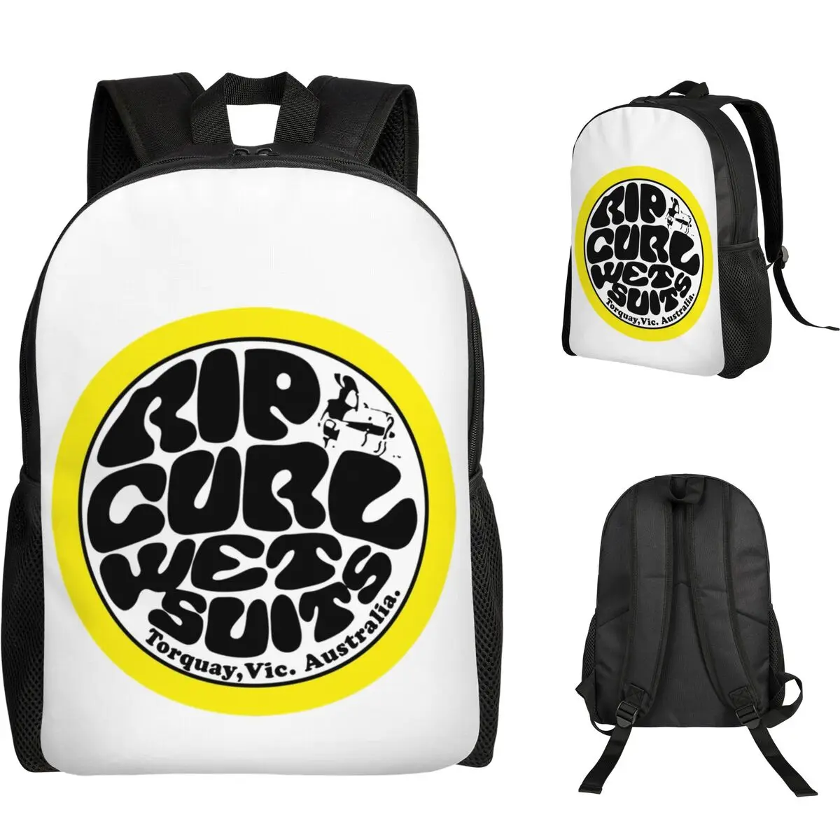 

Rip Curl Student Backpack School Bag Hiking Travel Daypack for Boys Girls Fashion Bookbag Shoulder Bags