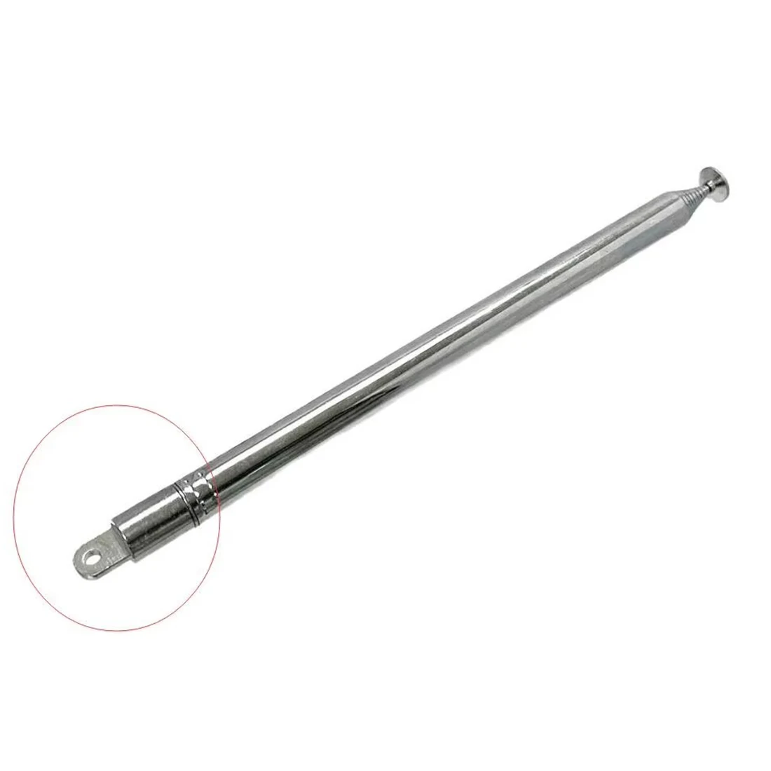1pc M4 Thread RF Connector Nickelplated Screw For Telescopic Antenna Socket
