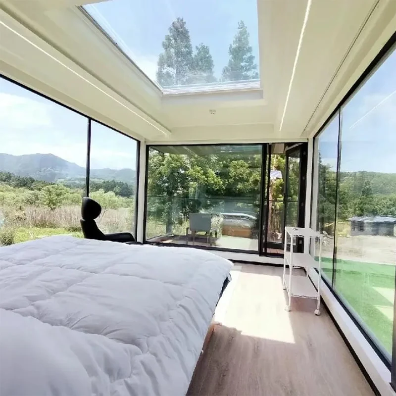 Umweltfreundliche vorgefertigte Häuser, erdbebensicher, modulare Hausgehäuse, Wärmedämmung, Raumkapsel, Hausmobil