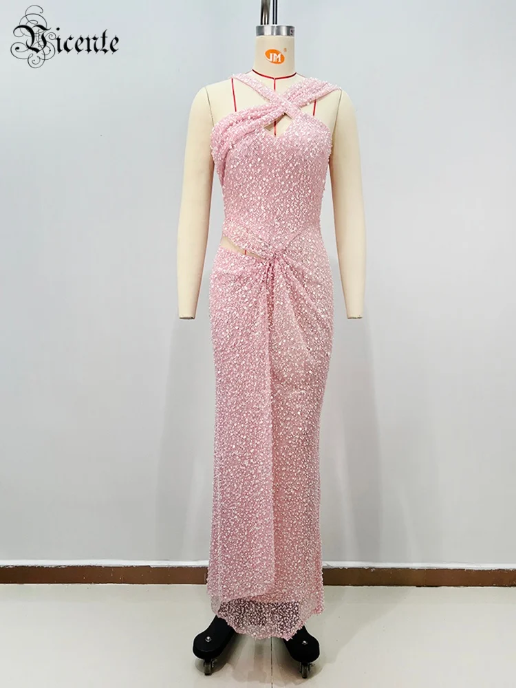 Vc Pink Sequin Cros… - image