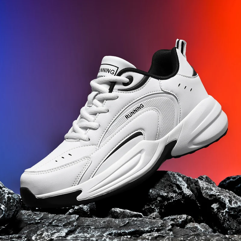 

Кроссовки большого размера, мужская противоскользящая спортивная повседневная обувь, новые весенне-осенние легкие и дышащие уличные кроссовки
