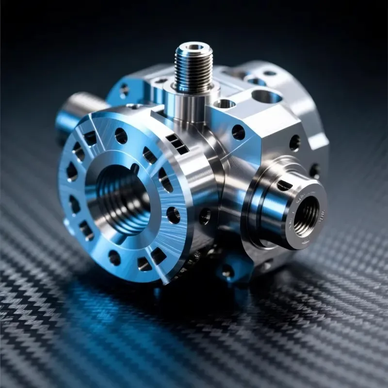 High Precision Scroll Set | 5-Axis CNC Machined | for Scroll Compressor / Vacuum Pump