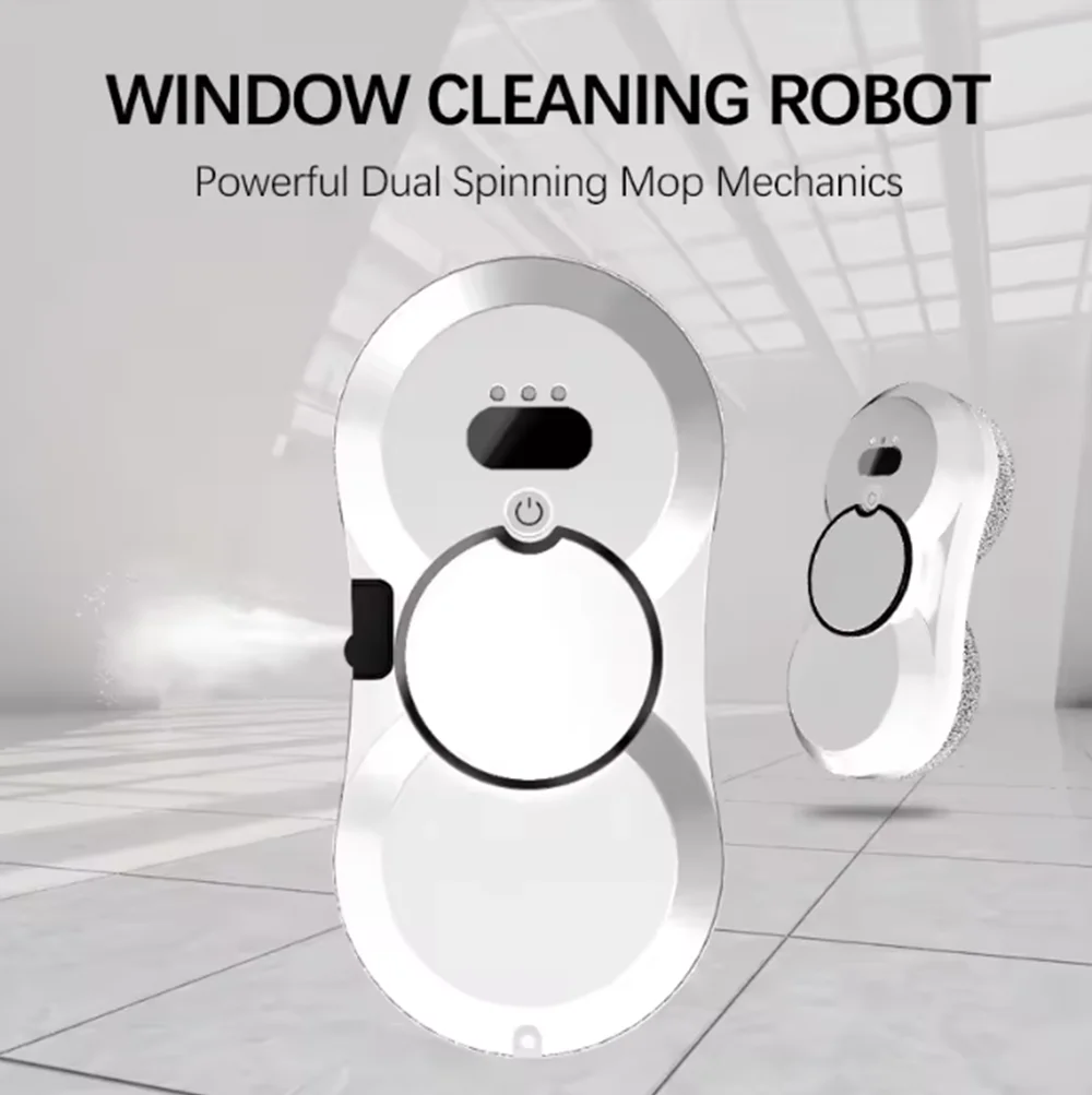 

Intelligent double-sided brushless motor window cleaning unit