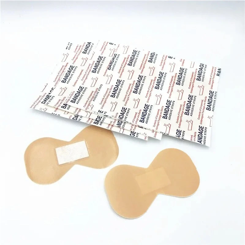 

50pcs/set Bone Shape Band Aid for Fingertip Wound Dressing Patch First Aid Strips Plasters for Children Adhesive Bandages