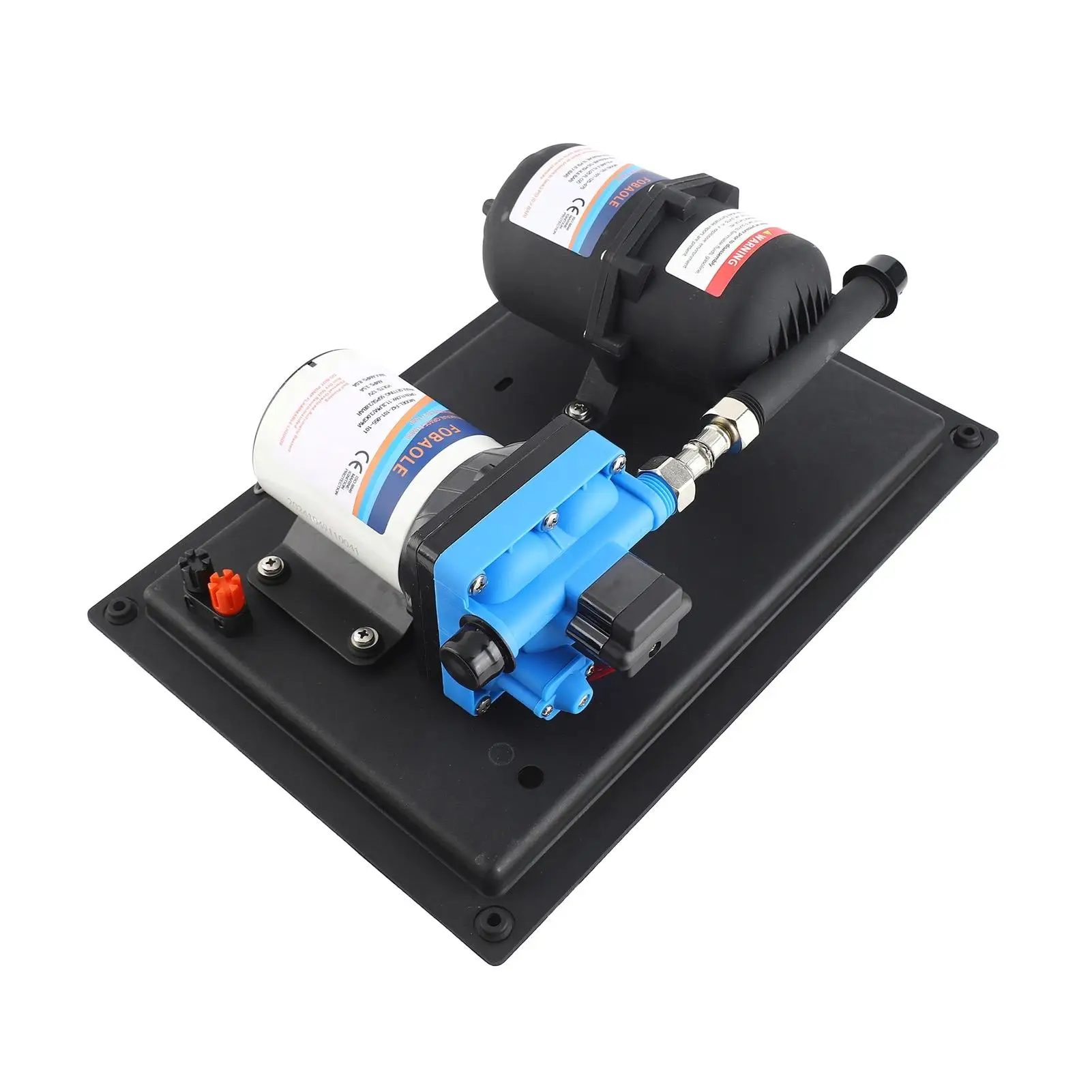 مضخة مياه معززة للتحكم في الضغط المتكامل 12 فولت 11.3LMin لـ RV للري واستخدام الحديقة