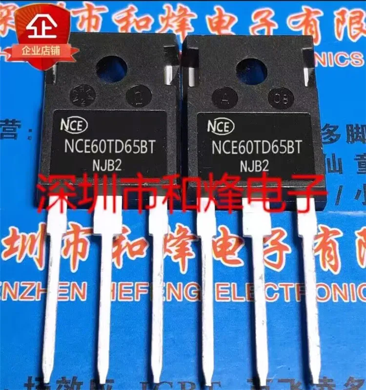 5PCS NCE60TD65BT TO-247 650V 60A IGBT