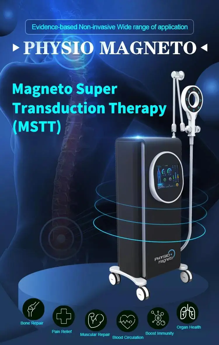 

Машина для массажа боли в спине, физический магнитный PEST Emtt Physio Magneto Magneto Therpay, спортивные травмы, облегчение боли в теле